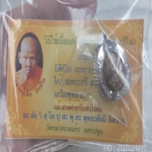 เบี้ยแก้หลวงปู่เจือหุ้มเงิน