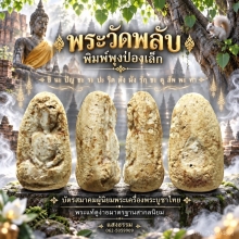 พระวัดพลับ พิมพ์พุงป่องเล็ก พร้อมบัตรสมาคม 
