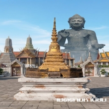 พระมหาเจดีย์จุฬามณี สมัยรัตนโกสินทร์ สวยเดิม ขนาดใหญ่