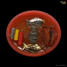 ตลับสีผึ้งหลวงพ่อกวย วัดโฆสิตาราม ปี2521