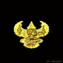 พญาครุฑ หลวงพ่อวราห์ รุ่นราชาครุฑ ปี 2566 เนื้อทองคำลงยา