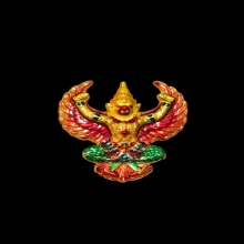 พญาครุฑ หลวงพ่อวราห์ รุ่นราชาครุฑ ปี 2566 เนื้อทองคำลงยา