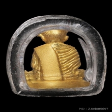 รูปเหมือนสมเด็จโต วัดโสธรฯ ปี50รุ่นอุดมโชค เนื้อทองคำสภาพสวย