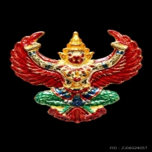 พญาครุฑ รุ่น ราชาครุฑ เนื้อทองคำลงยา 