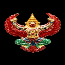 พญาครุฑ รุ่น ราชาครุฑ เนื้อทองคำลงยา 