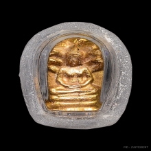 พระนากปรกเจ้าคุณสนิท วัดท้ายตลาด เนื้อทองคไ