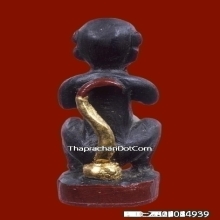สี่หูห้าตาครูบาบุญยัง เนื้อไม้งิ้วดำ ปี2566 ก้นทองคำ
