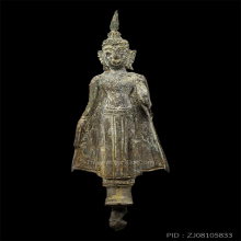พระยอดธงยืน เนื้อเงิน