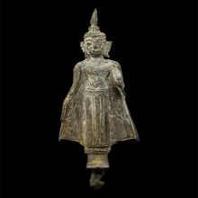 พระยอดธงยืน เนื้อเงิน