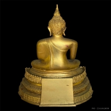 พระบูชาหลวงพ่อวัดไร่ขิง ขนาด 5 นิ้วกะหลั่ยทองสวยๆครับ