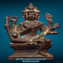รูปหล่อพระพรหม 4 หน้า เทวสถานโบสถ์พราหมณ์