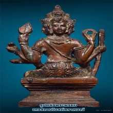 รูปหล่อพระพรหม 4 หน้า เทวสถานโบสถ์พราหมณ์