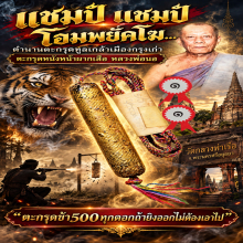 ตะกรุดหนังหน้าผากเสือหลวงพ่อนอ สวยแชมป์