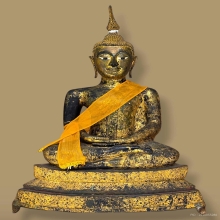 พระบูชารัตนะปางสมาธิ ขนาดหน้าตัก 14 นิ้ว