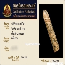 ปลัดขิกเสือบินหลวงพ่อไสว วัดปรีดาราม จ.นครปฐม