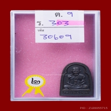 เหรียญซุ้มกอ ไม่มีหู หลวงปู่ทวด วัดช้างให้ ปี2506