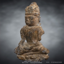 พระเทริดขนนก กรุเสมาสามชั้นเพชรบุรี