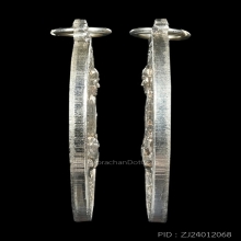 เหรียญหลวงปู่ชอบ ฐานสโม รุ่น 1 ปี 2514 เนื้ออัลปาก้า