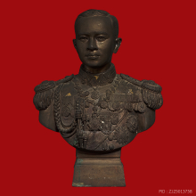 พระบรมรูปครึ่งพระองค์กรมหลวงชุมพร(สมุทรสงคราม) ปี43 