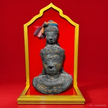 เศียรปูนปั้น องค์พ่อจตุคามรามเทพ รุ่นแรก ปี 2530