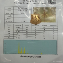 เหรียญวัดดอกไม้ เนื้อนาก (หายากมาก)สวยแชมป์โลก