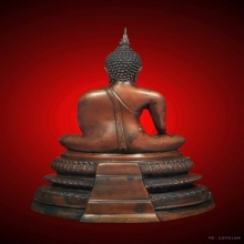พระบูชาพระพุทธโคดมรุ่นแรก หลวงพ่อขอม วัดไผ่โรงวัว ปี2505