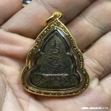 พระพุทธชินราชหลวงพ่อเงิน วัดดอนยายหอม พิมพ์เข่าลอย ปี2485