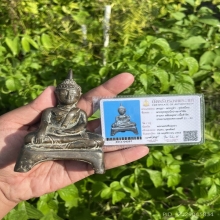 พระบูชาศิลปะอยุธยา เนื้อสำริด