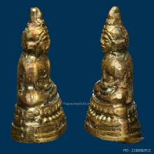 พระชัยสี่มุมเมือง หน้าใหญ่ 3 โค๊ต จมูกโด่ง ผิวสวยเดิม