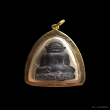 พระปิดตาตุ๊กตาเล็ก หลวงปู่โต๊ะ วัดประดู่ฉิมพลี ปี 2521 ใบลาน