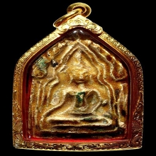 ขุนแผนเคลือบวัดใหญ่ชัยมงคล อยุธยาพิมพ์แขนอ่อน 