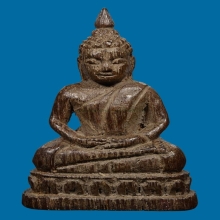 ๙ “จารลายมือท่าน” พระพุทธไม้แกะหลวงปู่ทิม วัดละหารไร่ ๙